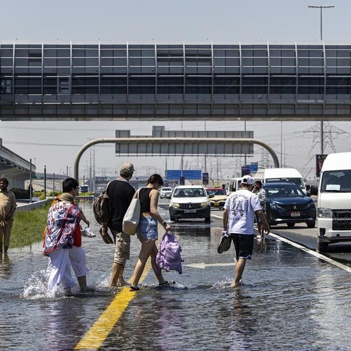 Study says it's likely a warmer world made deadly Dubai downpours heavier